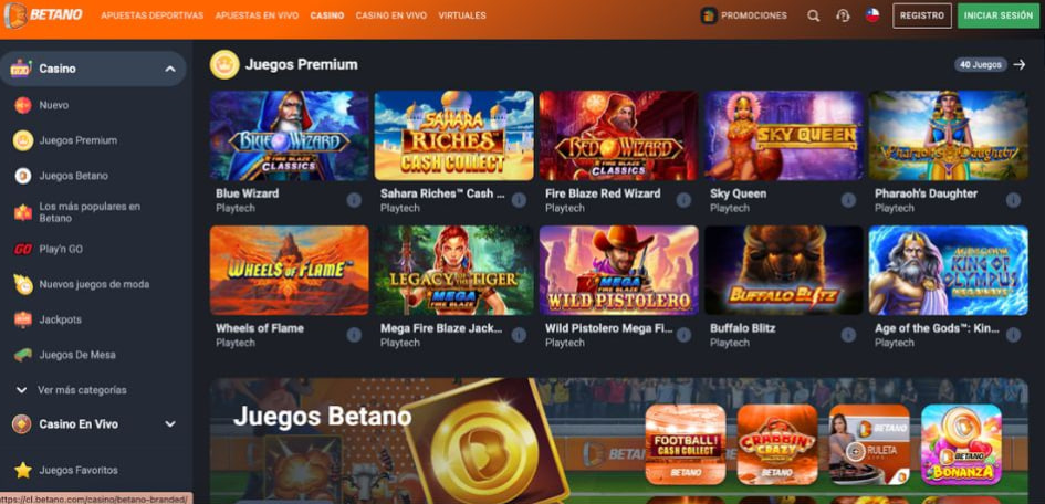 Betano casino Reseña