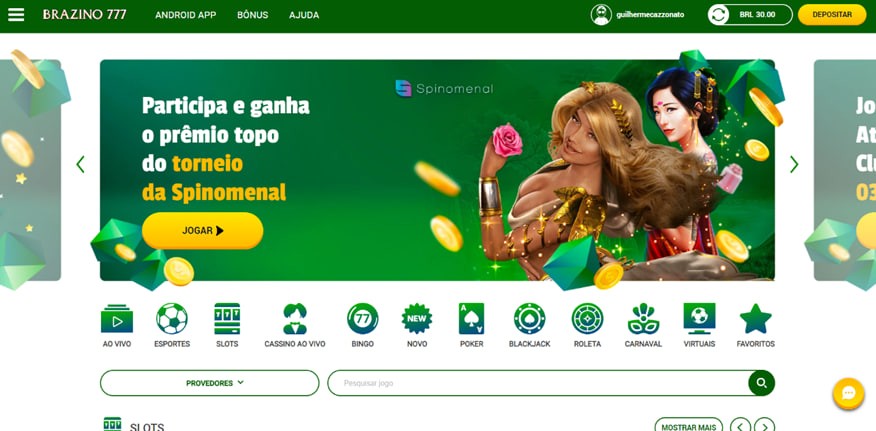Brazino777 casino Reseña