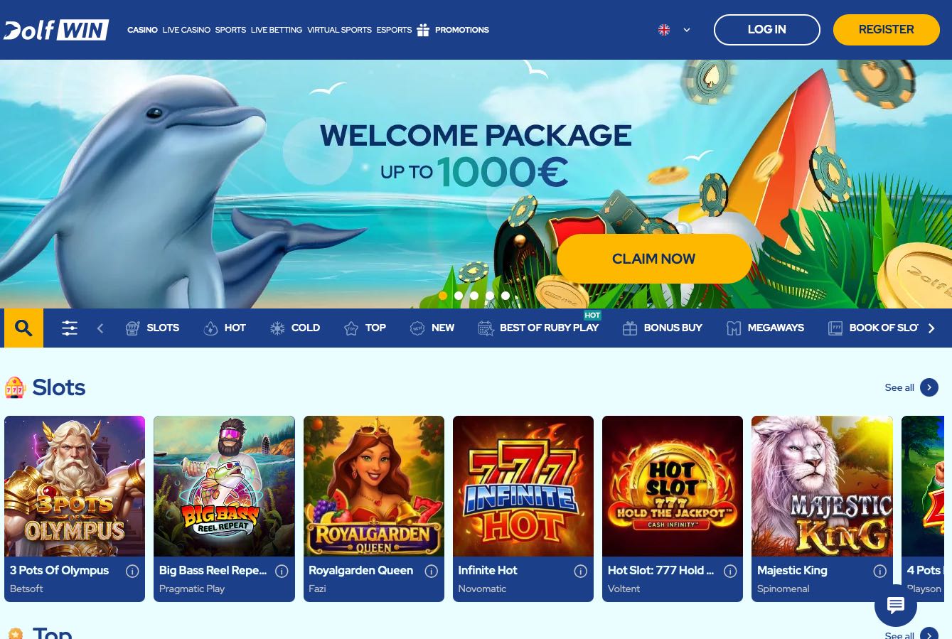 Dolfwin casino Rese&ntilde;a