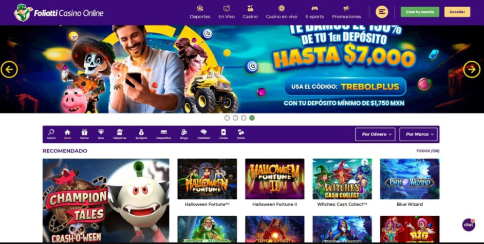 Foliatti casino Reseña