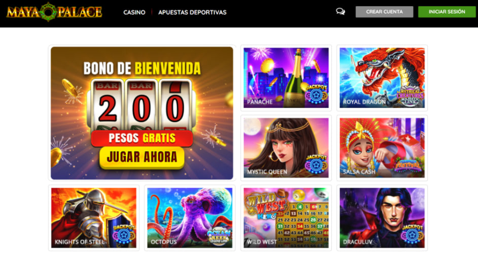 Mayan Palace casino Reseña