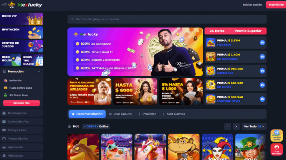 MexLucky casino Reseña