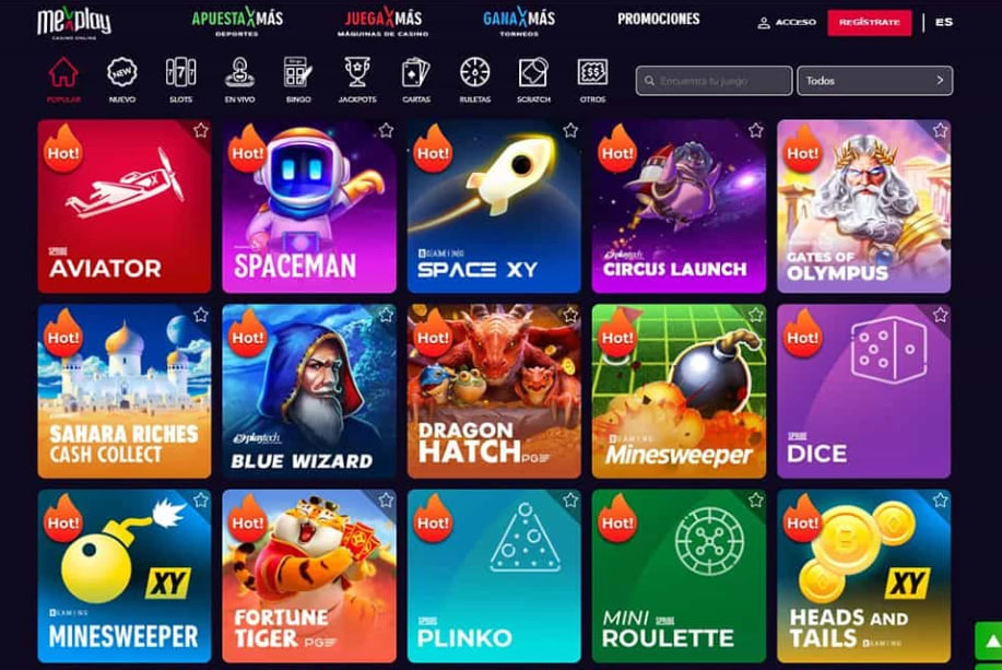 MexPlay casino Reseña