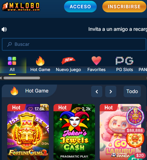 Mxlobo casino Reseña