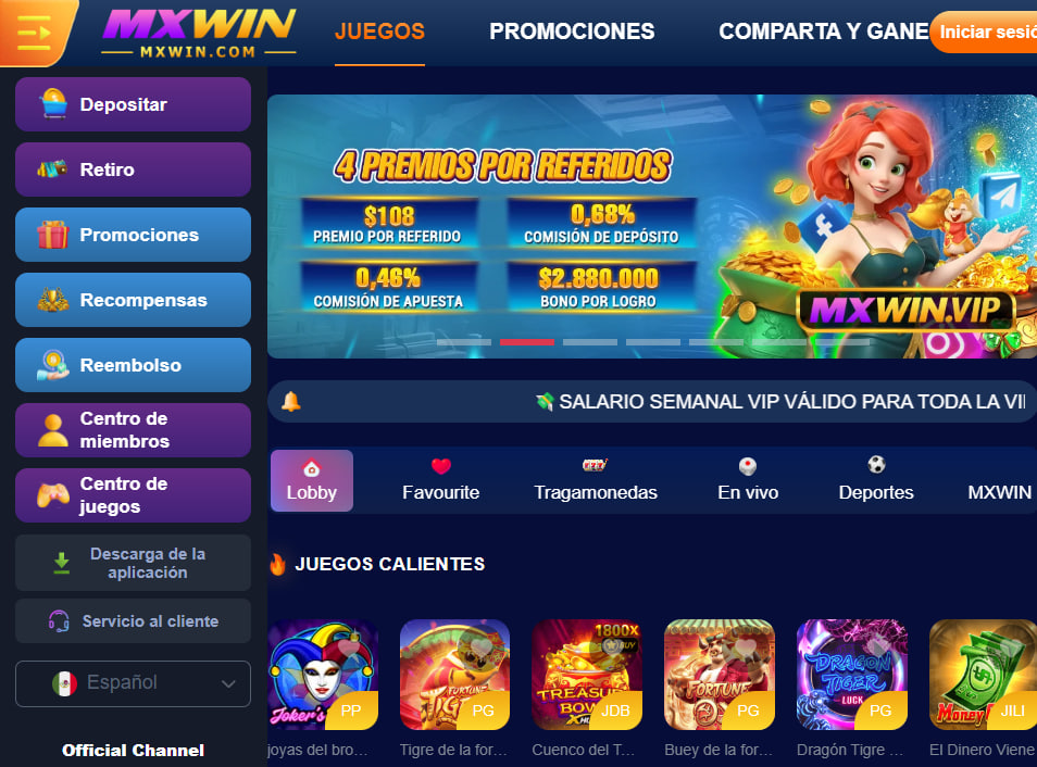 MXWin casino Reseña