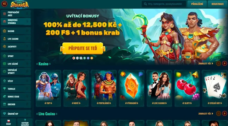 Spinanga casino Reseña