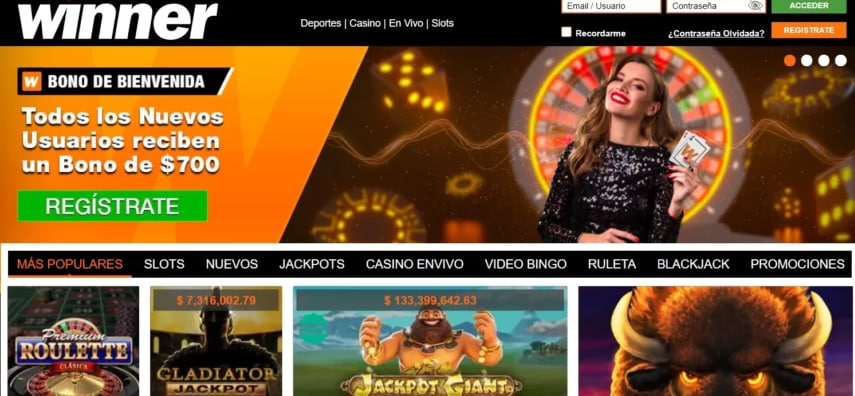 Winner casino Reseña